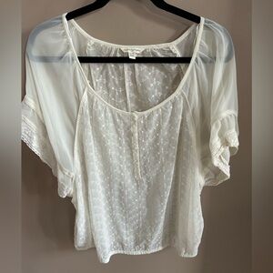 American eagle outfitters ladies  Sheer Shirt XXL very light gently used